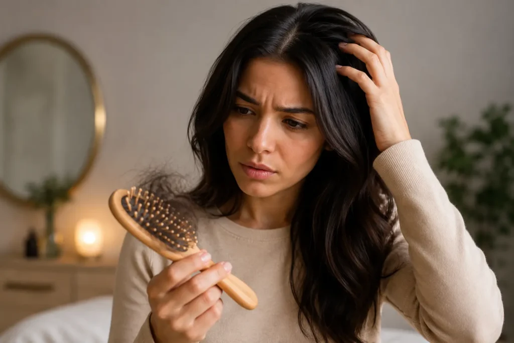 pourquoi perd on ses cheveux chute capillaire olexira